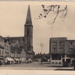 Tschechien/Böhmen - Kralupy nad Vltavou Kralup sw-Fotokarte ca. 1935/40