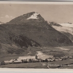 Schweiz - Hinterrhein gg. Rheinwaldhorn, sw-Fotokarte ungelaufen ca. 1935
