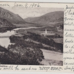 USA - Glenwood Springs Colorado, sw-Ortsansicht gelaufen 1906
