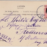 Serbien - Nisch, Souvenir de Nisch (Festung) sw-Mehrbild-AK gelaufen 1903