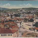 Bosnien-Herzegowina - Sarajevo Ortsansicht farb. AK gelaufen ca. 1910