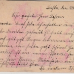 DR - Neuhaus - Probstzella Bahnpost Z.943, Feldpostkarte m. Retourvermerk 1916