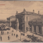 DR - Trier 1915, Feldpostkarte/AK Hauptbahnhof n. Sulz, Zensur-Ra1 Trier