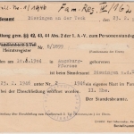 All.Bes. - Bissingen ü. Plochingen, Poststelle I a. Karte n. Herbrechtingen 1946