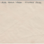Bizone - Sasbach ü. Achern (Baden) Poststelle I Brief n. FRANKREICH 1951