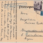 FZ/Württemberg - (14) Margrethausen ü. Lautlingen, Landpost-Ra2 a. Karte 1949