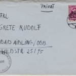 AM-Post - Zensurstelle Esslingen, Brief Göppingen - Bad Aibling 1946