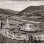 BRD - Eberbach (Bad. Neckartal) 1962, teilapt. Tagesstpl. Karte n. Augsburg