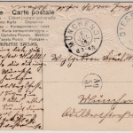 Glückwunsch - Herzlichen Glückwunsch Blumen mit Zierornament Prägekarte Diessen