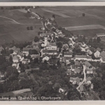 Bayern - Ober-Alting Flugzeugaufnahme sw-Fotokarte gelaufen Seefeld 1939