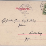 Bayern - Bad Reichenhall Brunnehaus-Kapelle, sw-AK gelaufen 1907