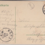 Bayern - Erlangen Kollegienhaus u. Mineralogisches Institut sw-AK gelaufen 1906