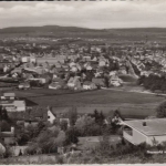 Bayern - Neumarkt m. Pölling, Ortsansicht, sw-Fotokarte gelaufen Wolfstein 1971