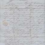 Preussen - Tangermünde, Lehrbrief Kaufmanns-Lehrling, 1856