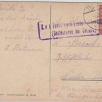 Österreich/Montenegro - Zensur-Ra2 Castelnuovo a. Karte v. Zelenika 1917 n.