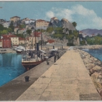 Österreich/Montenegro - Zensur-Ra2 Castelnuovo a. Karte v. Zelenika 1917 n.