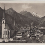 Österreich - Franz-Josef-Haus Post Heiligenblut, Postablage-Ra2 a. Karte 1933