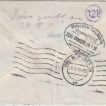 Jugoslawien/Mazedonien - Express-Einschreibebrief Skopje - München 1958