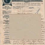 Bayern - 6x2 1/2 Pfg. Ludwig, illustr. FirmenbriefKronach - München 1918