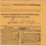 Bayern - 20 Pfg. Ludwig Soldaten-Paketkarte/Sondertarif Simbach 2 - Passau 1917