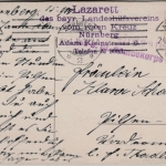 Bayern - Zensur-L2 III.AK Nürnberg a. Karte n. ÖSTERREICH Nürnberg - Pilsen 1915