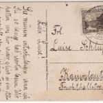 Saarland - Neunkirchen Gesamtansicht farb. AK gelaufen 1927