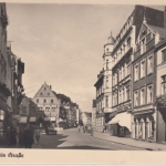 Schleswig-Holstein - Itzehoe Breite Straße, sw-Fotokarte gelaufen 1945