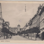 Baden-Württemberg - Villingen Obere Straße, sw-AK gelaufen 1924
