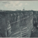 Schleswig-Holstein - Helgoland, Westküste sw-AK gelaufen 1911