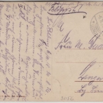 Niedersachsen - Bad Rehburg, Baumallee sw-AK/Feldpost 6.11.18