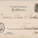 Rheinland-Pfalz - Mainz Dom, farb. Künstlerkarte sign. F. Hein, gelaufen 1898