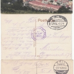 Baden-Württemberg - Zell i.W., 4 versch. Ortsansichten, gelaufen/Feldpost 1916