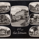 Hessen - Bad Salzhausen, sw-Mehrbild-Fotokarte, gelaufen 1965