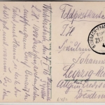 Hessen - Wächtersbach Totalansicht, sw-AK gelaufen/Feldpost Bahnpost 1916