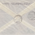 Österreich - Luposta Sternflug Wien-FFM-Berlin 1961, Luftpost-Einschreibebrief