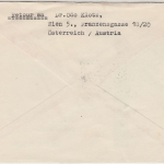 Österreich - AUA 1st-Flug Wien - London, FDC + EST Wien 1958