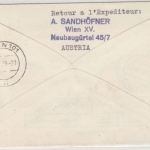 Österreich - AUA Eröffnungsflug Wien - Bukarest, Lupo-Einschreibebrief 1959