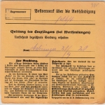 Bayern - 75 Pfg. Abschied, Paketkarte Fürth 5 - Lehrberg b. Ansbach 16.4.20