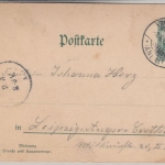 Sachsen-Anhalt - Oranienbaum, Herzogl. Schloss farb. AK gelaufen 1902