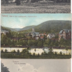 Thüringen - Tabarz, 2x sw-AK, 1x farb. AK alle gelaufen 1906