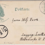 Sachsen-Anhalt - Gernrode u. Suderode, sw-AK gelaufen 1901