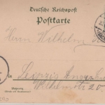 Sachsen - Rochlitz, Gruss vom Rochlitzer Berg farb. Mehrbild-Litho gelaufen 1899