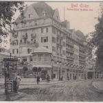 Sachsen - Bad Elster, Palasthotel Wettiner Hof, sw-AK ungelaufen ca. 1910