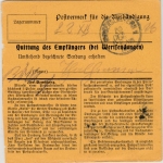 Bayern - 1 M. Ludwig Eilboten-Paketkarte Würzburg 3 - Kaiserslautern 1916