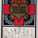 Bayern - München 1915, Offizielle Postkarte Rotes Kreuz/Orts-Sammel-Komitee