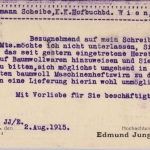 Bayern - 5 Pfg. Ludwig, Karte n. ÖSTERREICH, Zensur-L2 Nürnberg 1915