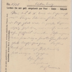 Bayern - 2 Pfg. Ludwig, waagr. 5er-Streifen/Bogenrand, Karte Wörth a.D. 1918 n.