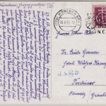 BRD - 20 Pfg. Lechfeld, Karte i.d. SCHWEIZ München - Poschiavo 1955