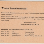 BRD - 10 Pfg. Europa, Drucksache n. SPANIEN, Schömberg ü. Balingen - Madrid 1961