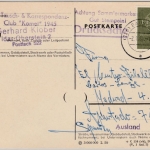 BRD - 10 Pfg. Europa, Drucksache n. SPANIEN, Baumholder - Madrid 1960